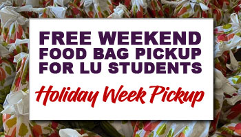 FREE WEEKEND FOOD FOR LU STUDENTS